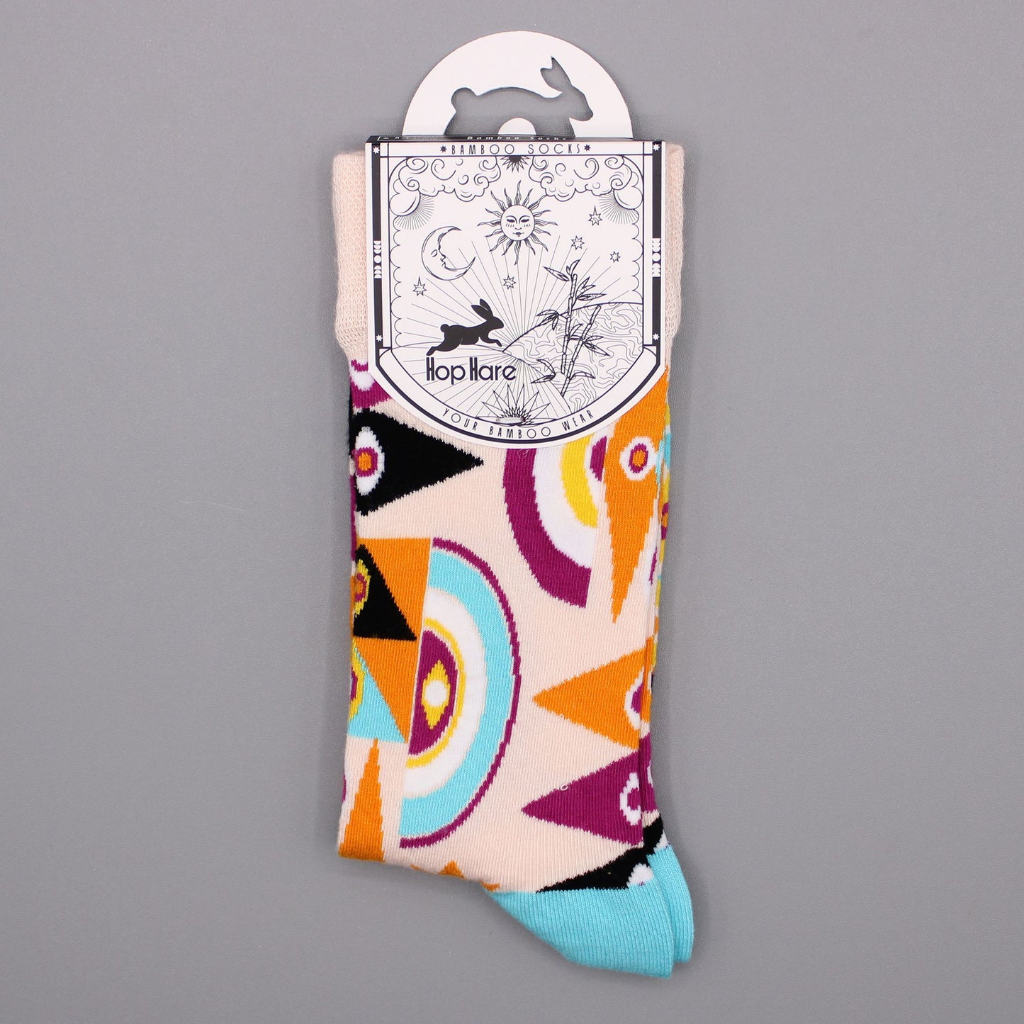 Hop Hare Socks (41-46) - Psychedelic Eye