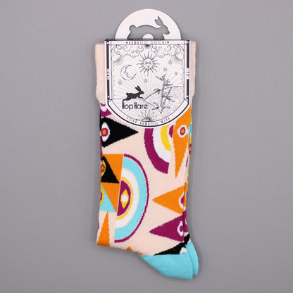 Hop Hare Socks (41-46) - Psychedelic Eye