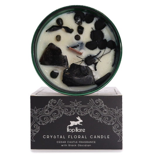 Hop Hare Crystal Magic Flower Candle - Knight of the Sword