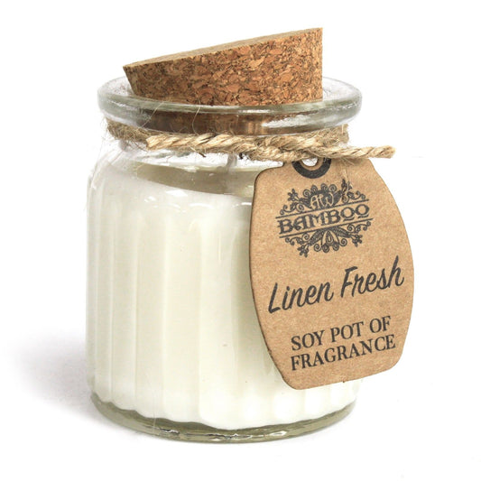 Soy Wax Jar Candle - Fresh Linen