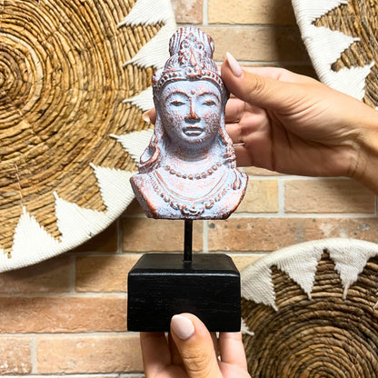 Princesa Java de la Suerte en Base - Azul Cobre