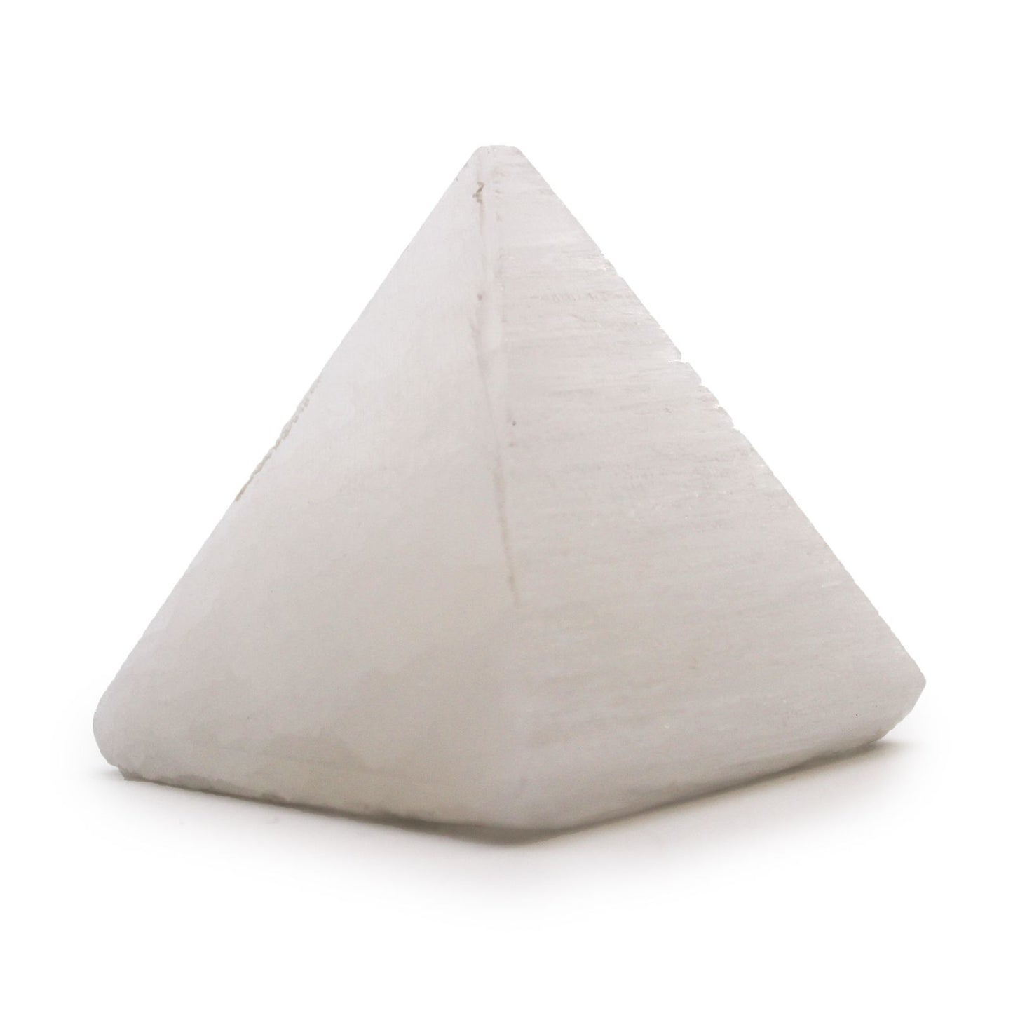 Selenite pyramid - 5 cm