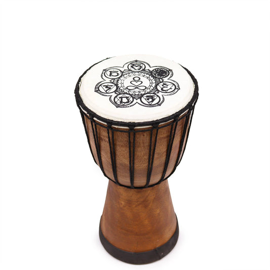 Handmade Djembe Drum with Wide Top - 30cm
