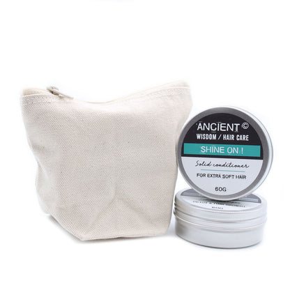 Neceser Algodón Natural  10 oz - Mini bolso