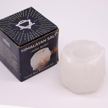 Himalayan salt candle holder 600-800g