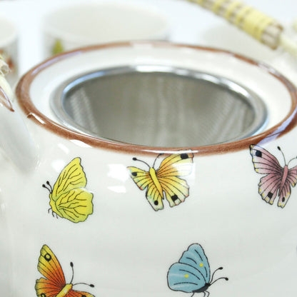 Teapot set - Butterflies