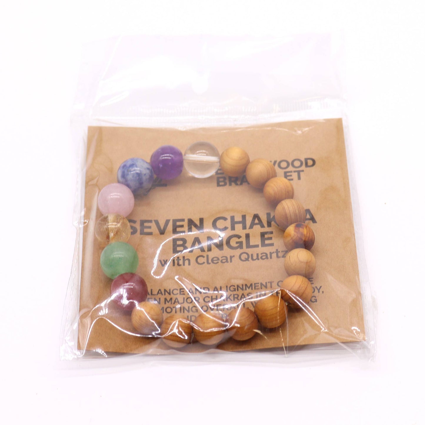 Cedar Bracelet - 7 chakras