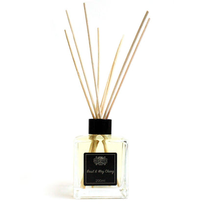 Reed Diffuser with Essential Oils - Basil and Maychang