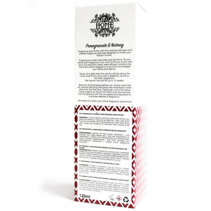 Aromatic diffuser 120ml - pomegranate and nutmeg