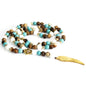 Angel wing / gemstone necklace
