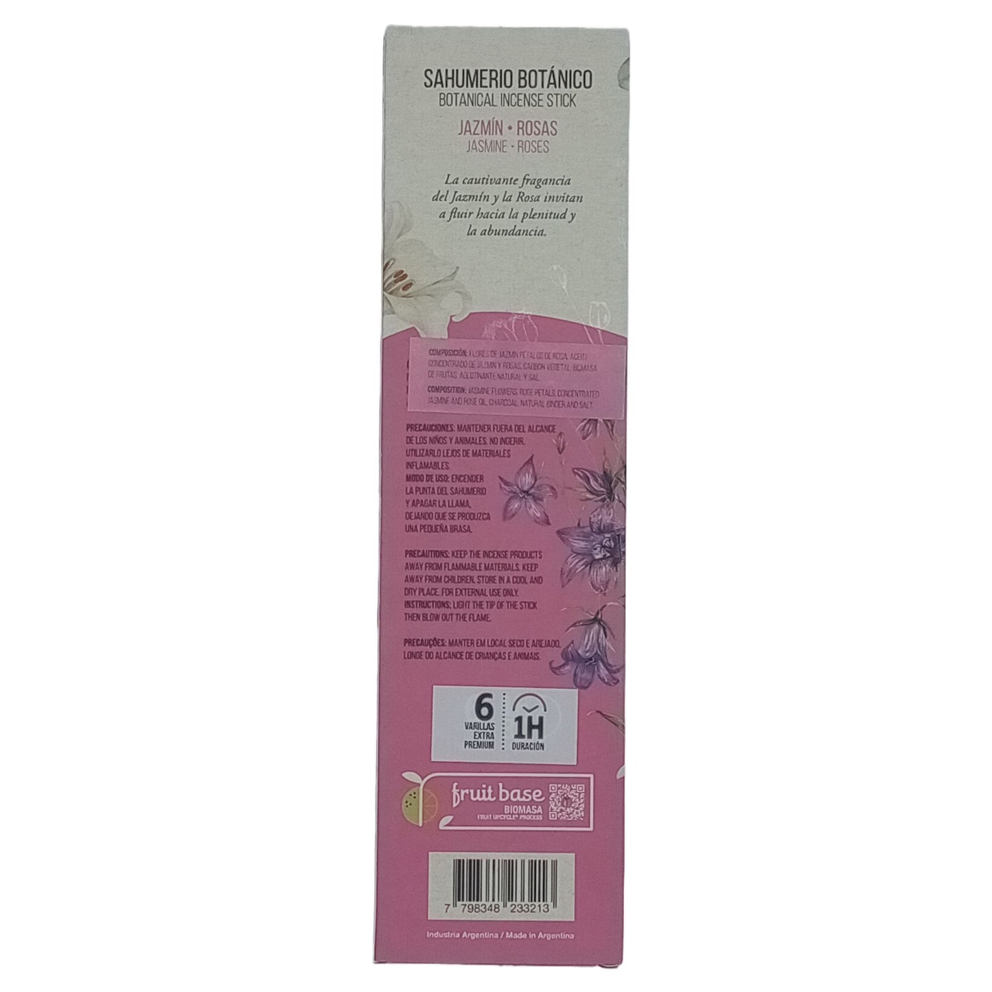 Botanical Incense (Incense) Jasmine Roses