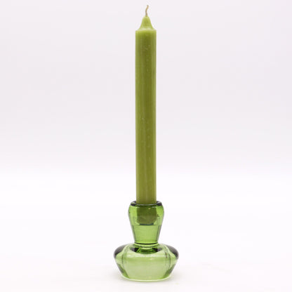 Reversible Mushroom Dinner/Tea Light Candle Holder - Jade Garden