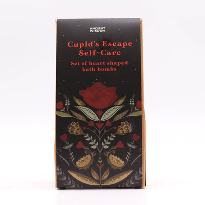 Heart Bath Bomb Set - Cupid's Getaway Self-Care