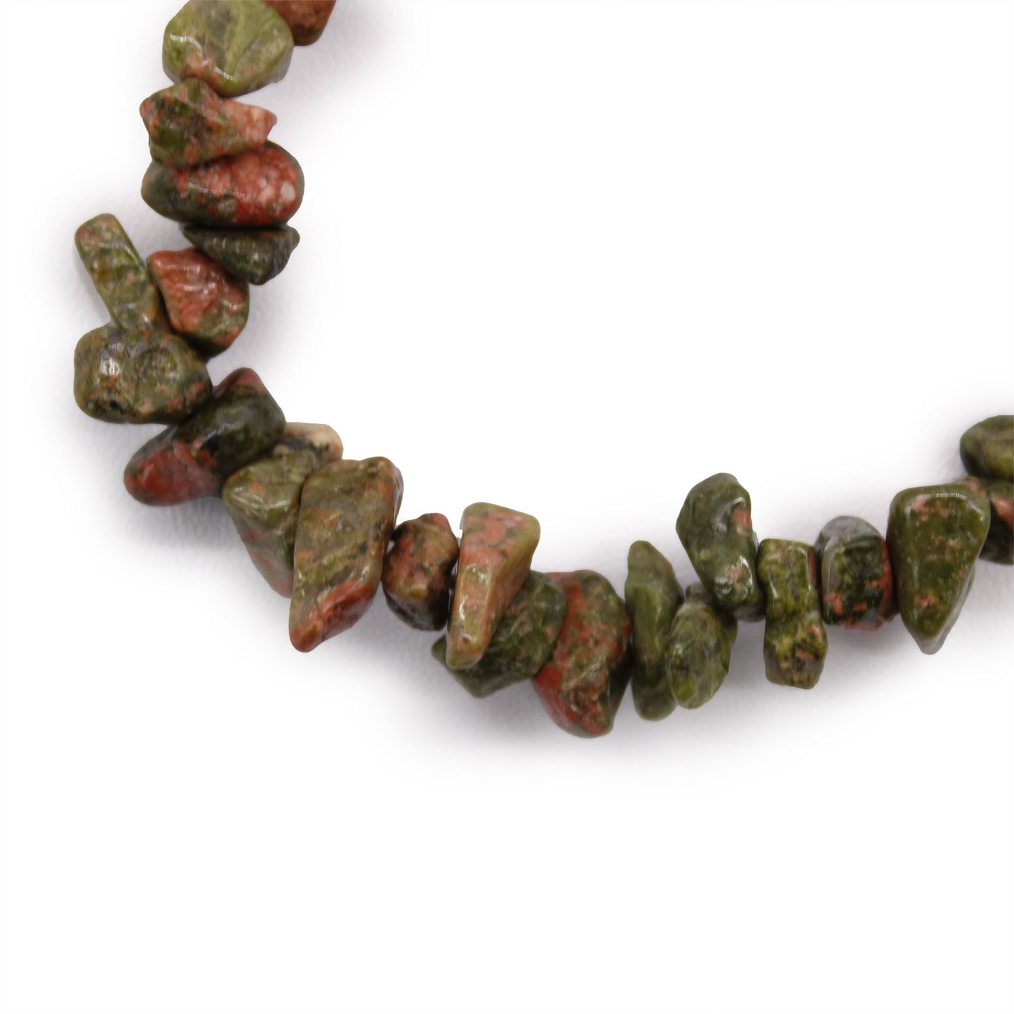 Gemstone Fragment Bracelet - Green Jasper