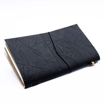 Leather Journal - My Little Black Book - Black (80 pages)