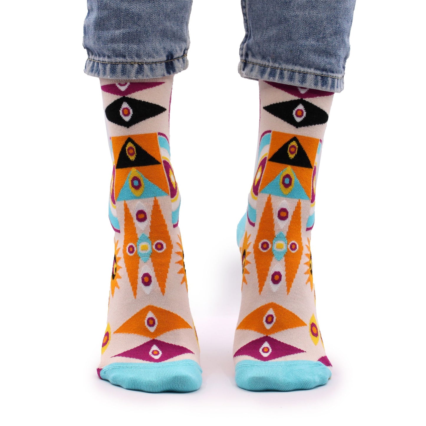 Hop Hare Socks (41-46) - Psychedelic Eye