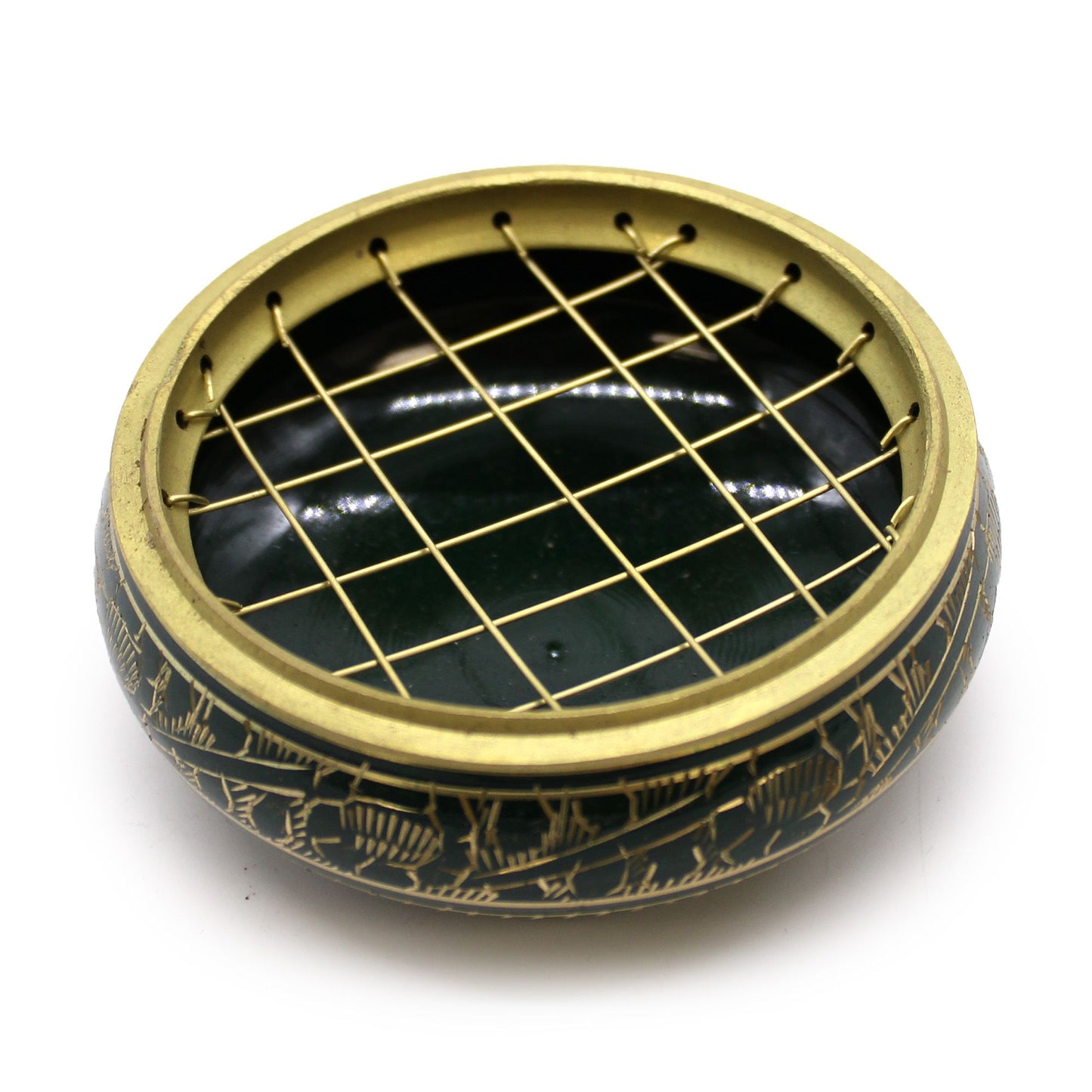 Chakra Charcoal Incense Bowl - Heart