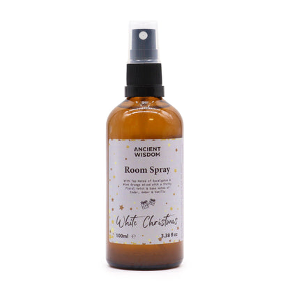 Spray parfumé pour la maison et les oreillers 100 ml - Noël blanc