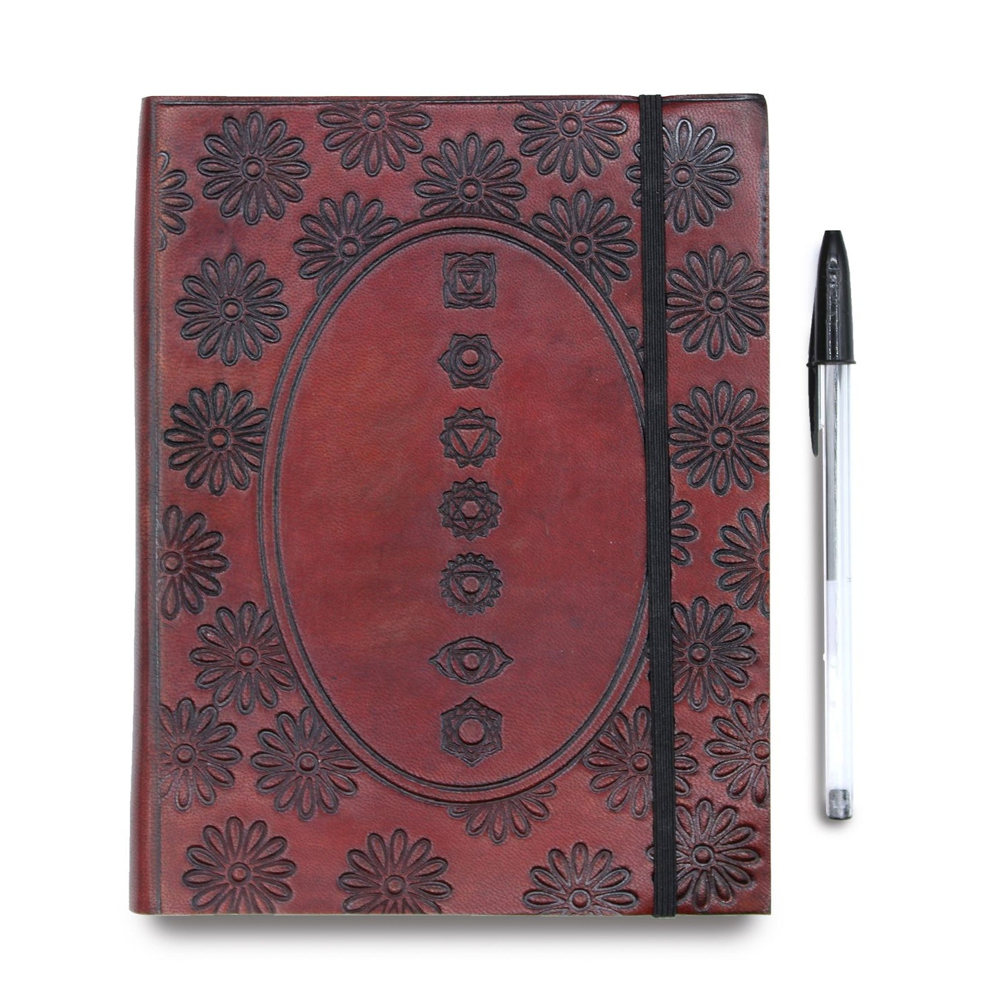 Cuaderno mediana con elástico - Chakra Mandala