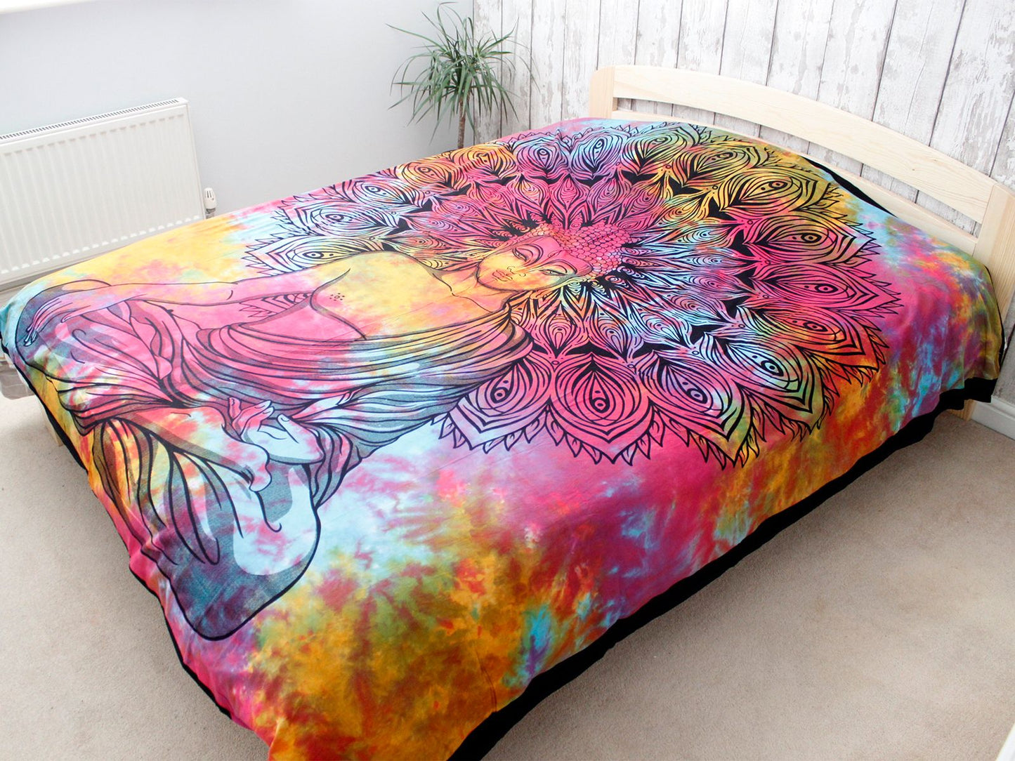 Double Cotton Quilt - Peaceful Buddha