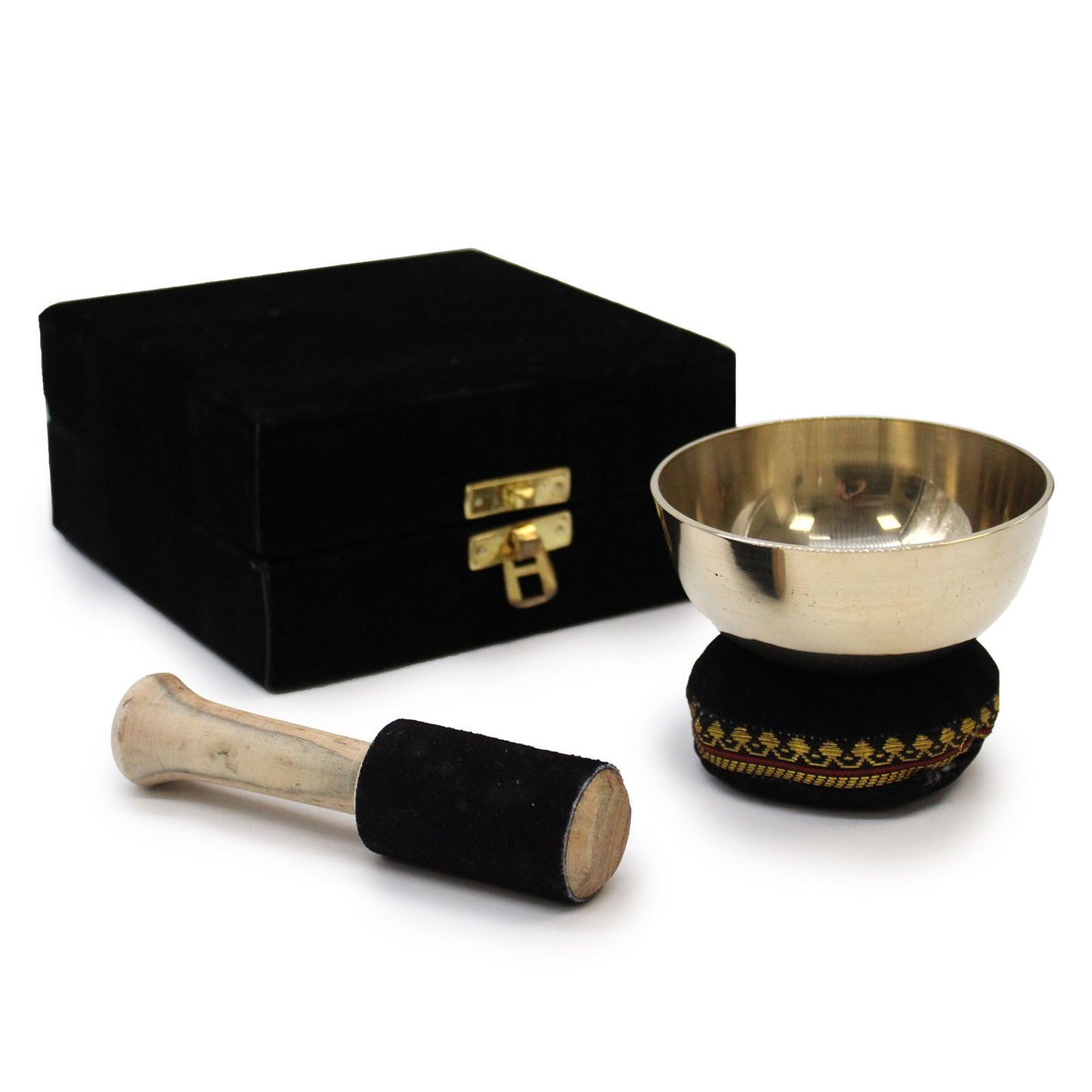 Brass Bowl Gift Set - 9cm