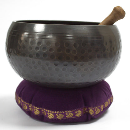 Velvet cushion for Tibetan singing bowl - 11cm