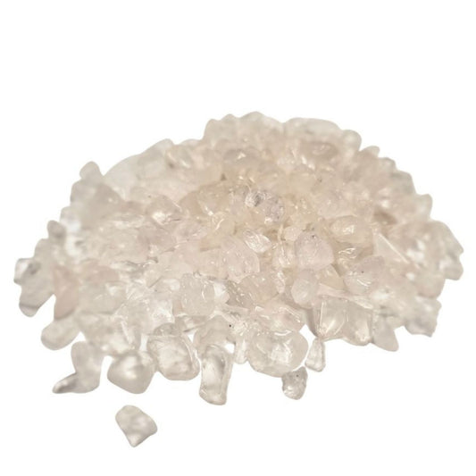 Bulk white quartz chips - 1KG