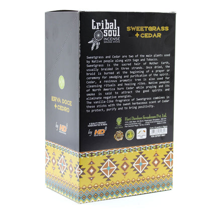 Incienso Tribal Soul - Hierba Sweert + Cedro