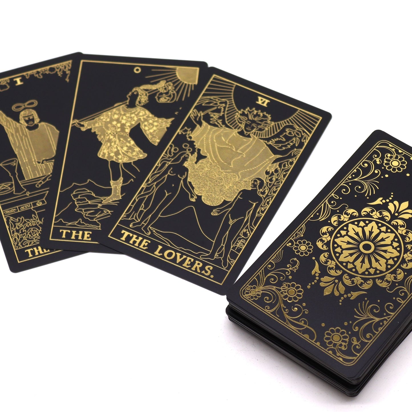 Gold Tarot with Book - Gift Box