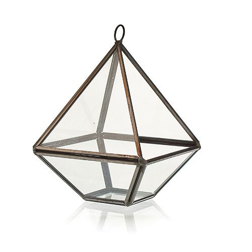 Glass Terrarium - Little Diamond