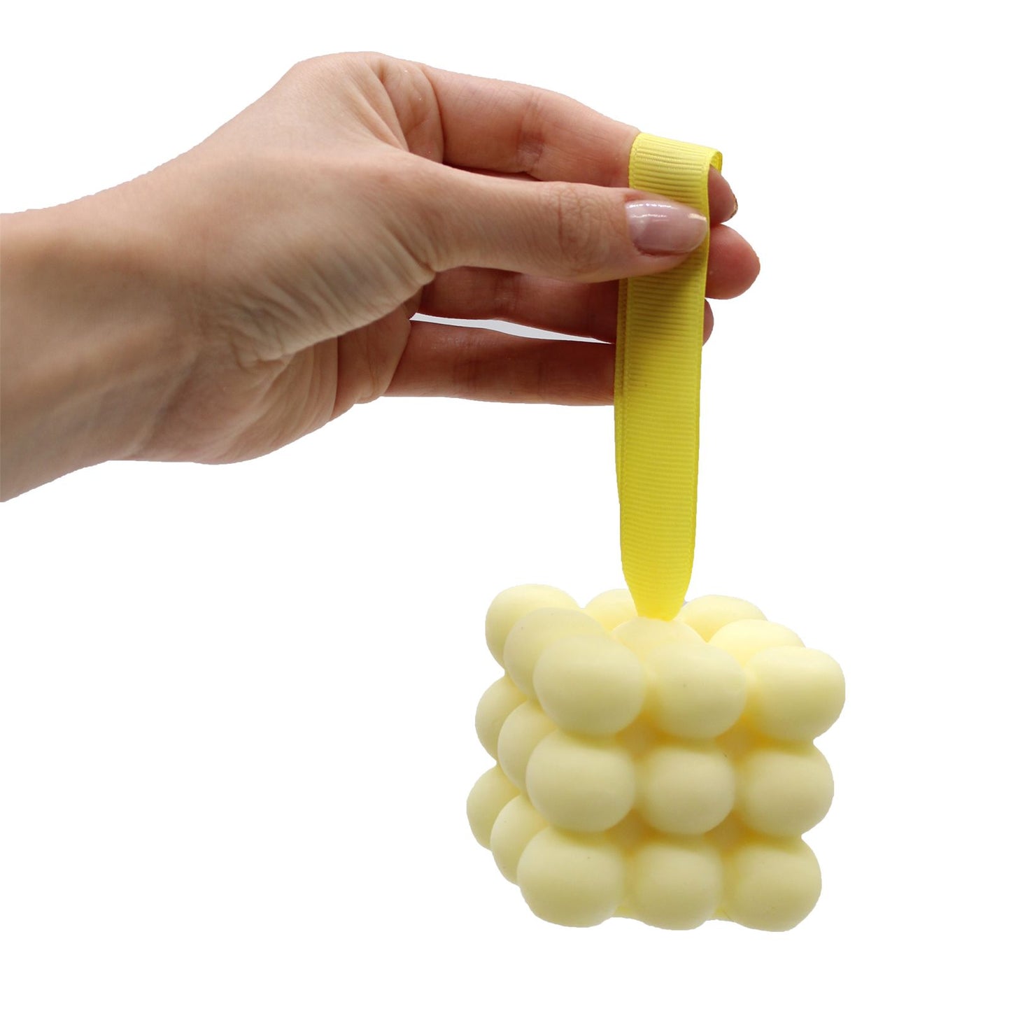Savon de massage individuel en boîte - Pêche et citron