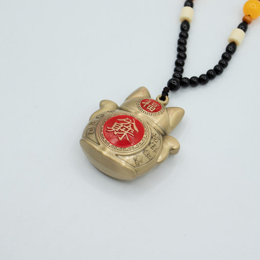 Colgante de Feng Shui - Gato de la Suerte