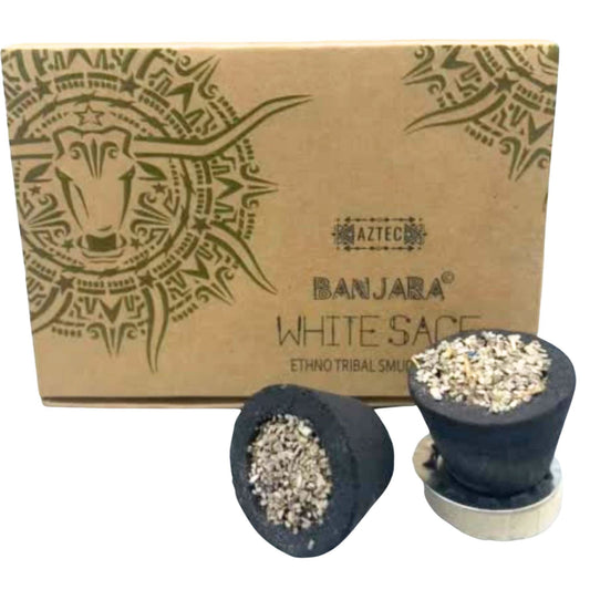 Box of 6 Banjara Resin Cups - White Wheat