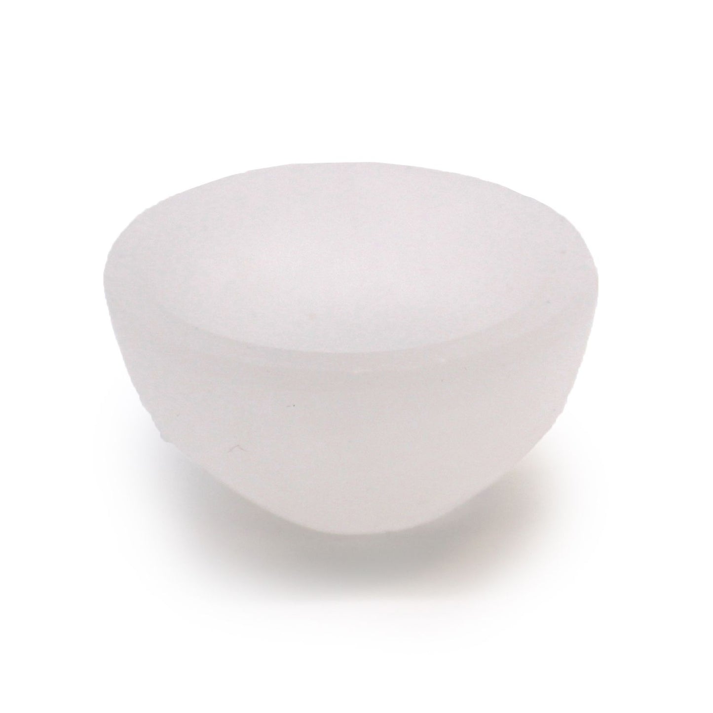 Round selenite bowl - 6cm