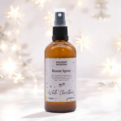 Spray parfumé pour la maison et les oreillers 100 ml - Noël blanc