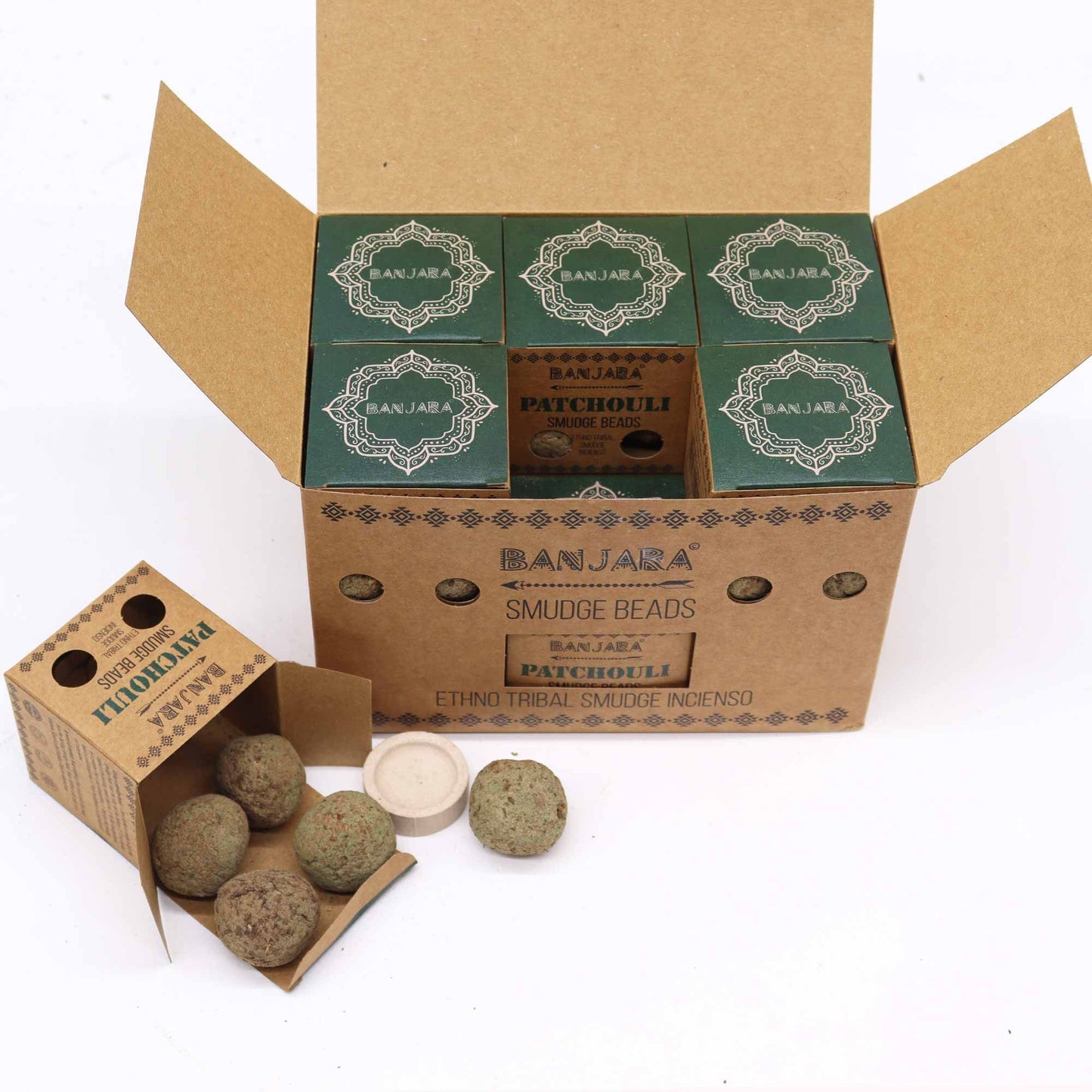 5 bombes de diffusion Banjara - Patchouli