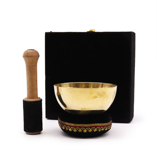 Brass Bowl Gift Set - 9cm