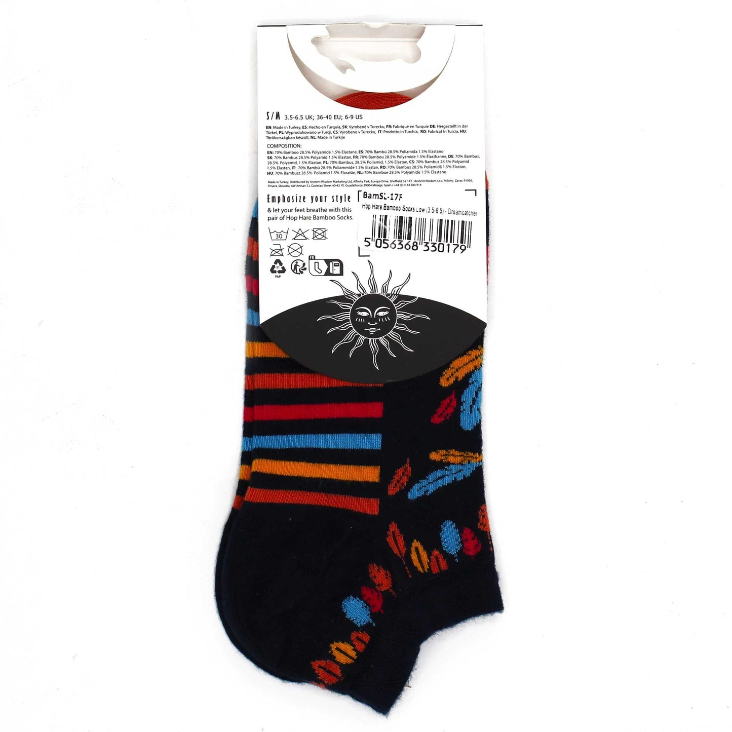 Hop Hare Bamboo Low Socks S/M (36-40) - Dreamcatcher