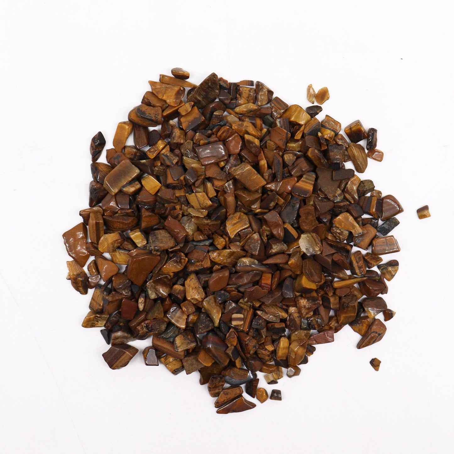 Tiger's Eye Chips in Bulk - 1KG