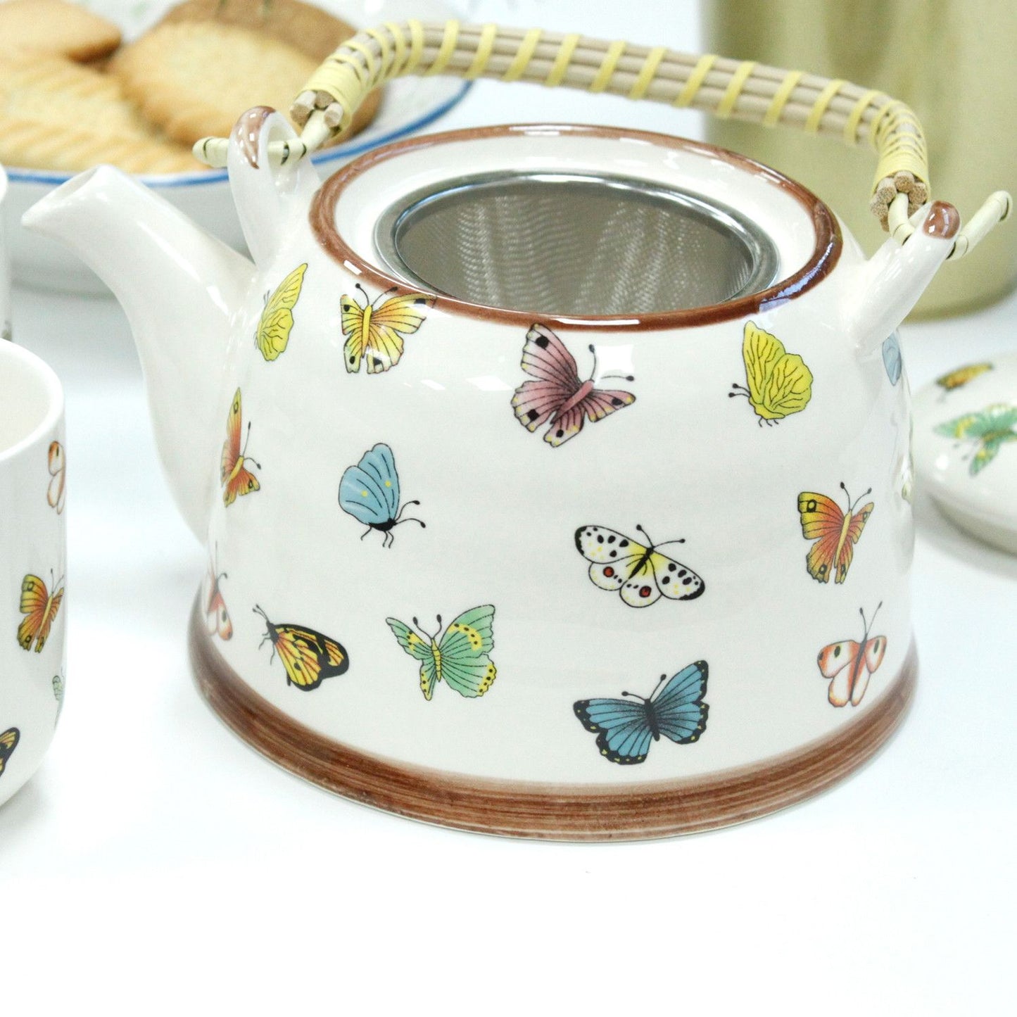 Teapot set - Butterflies