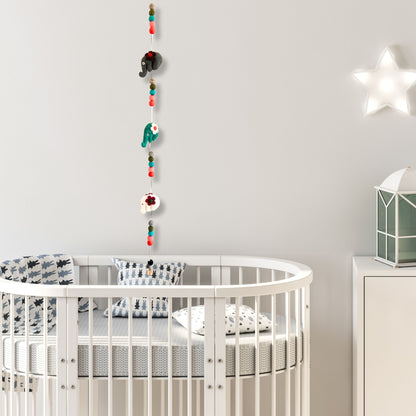 Colgante de Pared de Fieltro - Elefantes (colores variados)