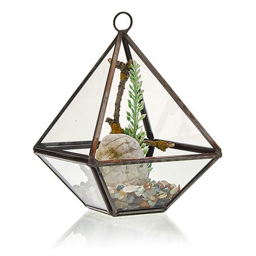Glass Terrarium - Little Diamond