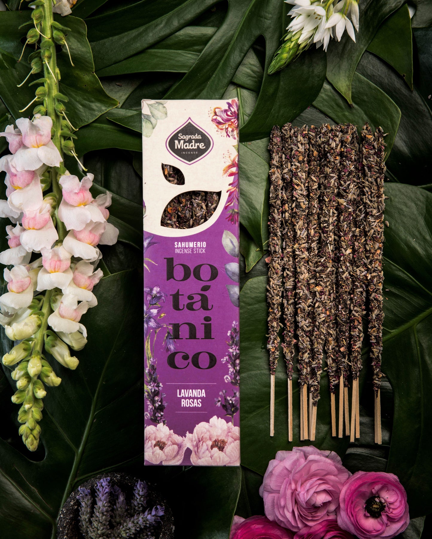 Botanical Incense Lavender Roses