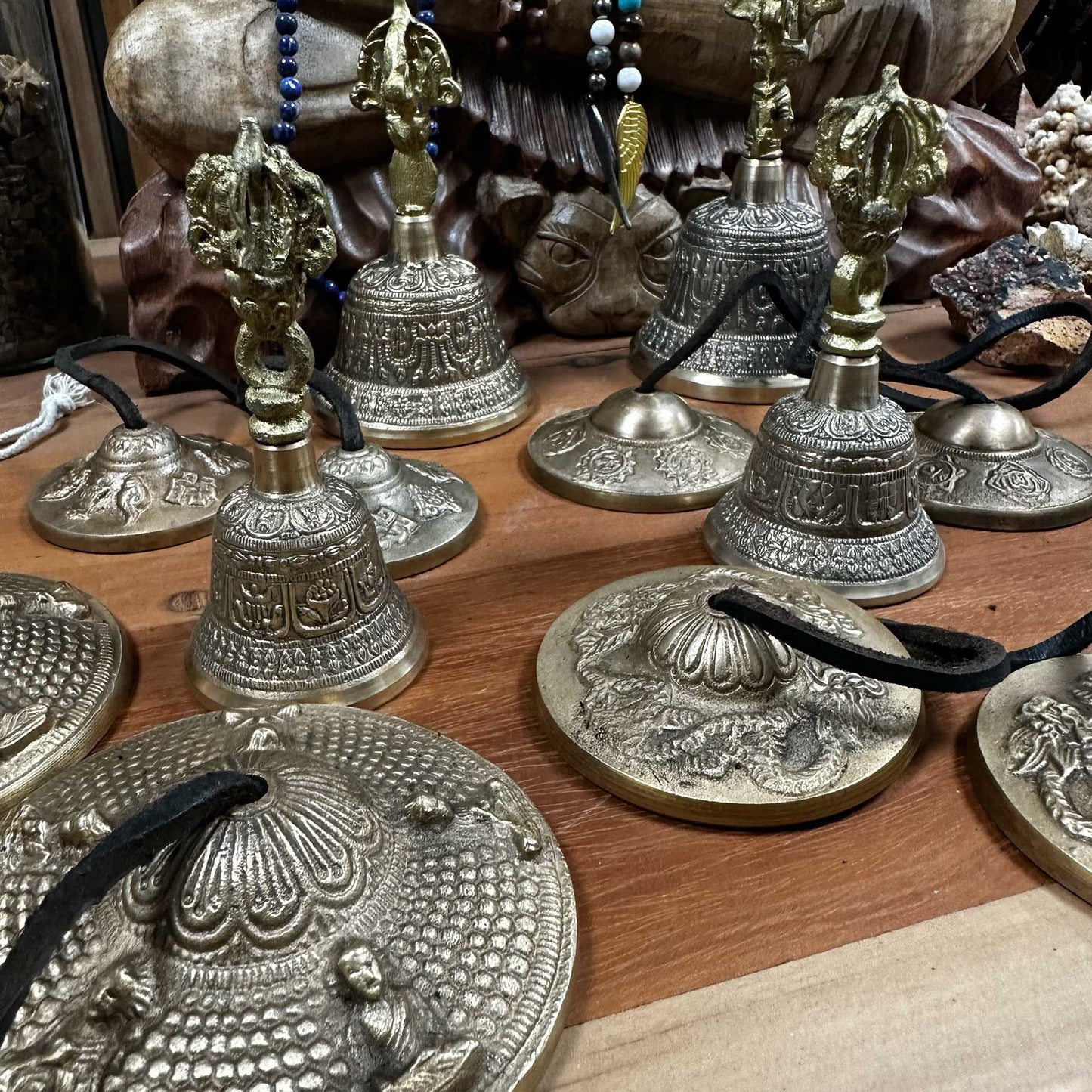 Large Tibetan Tingsha Bell - 7.5x13 cm