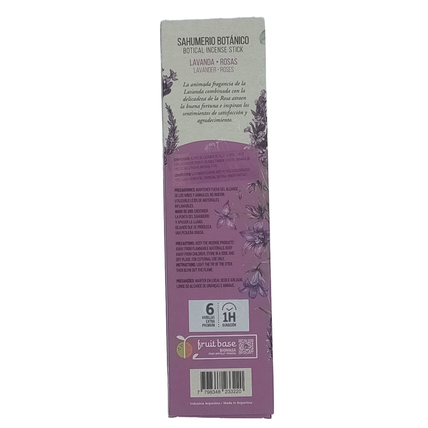 Botanical Incense Lavender Roses