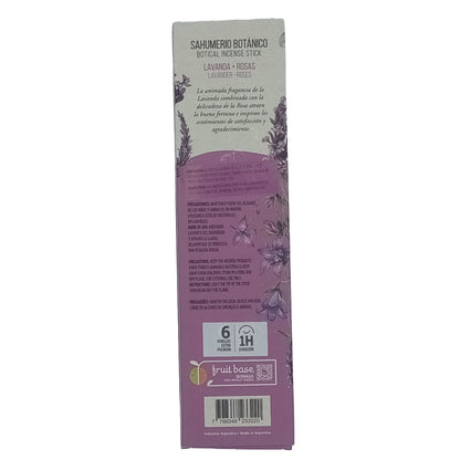 Botanical Incense Lavender Roses
