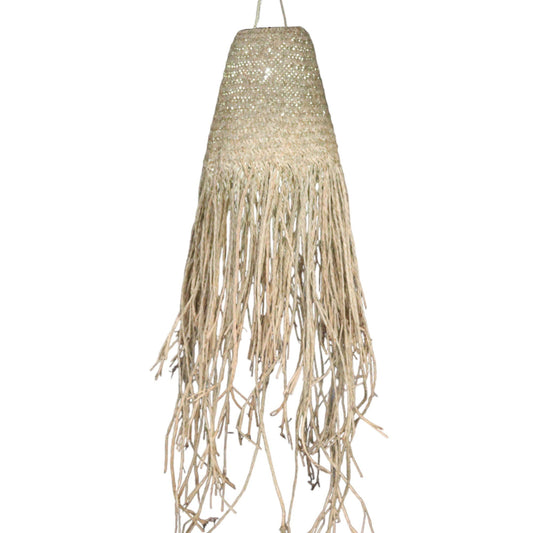 Doum Natural Braided Pendant Lamp Shade - 20 x 15 cm