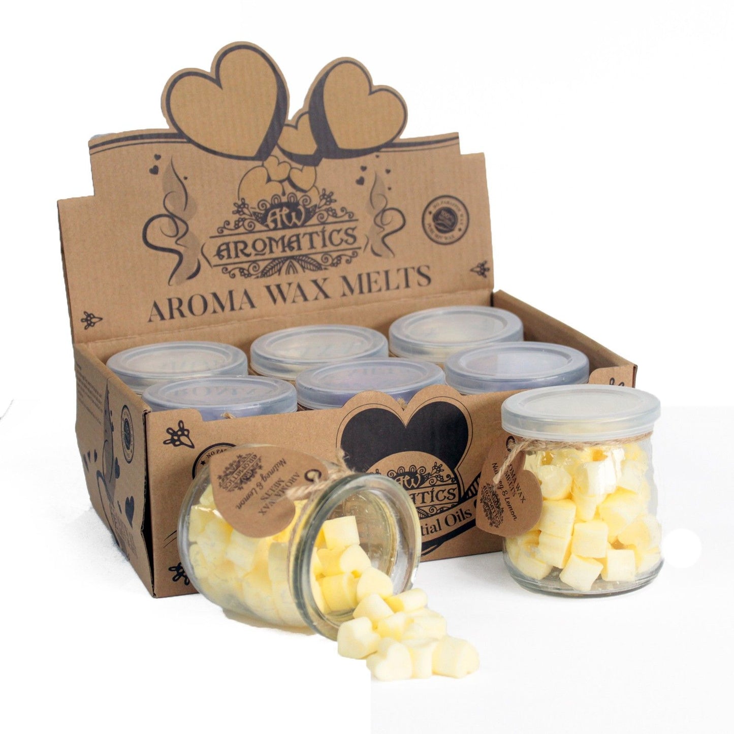 Pastillas de cera aromáticas para derretir - Nuez Moscada y Limón