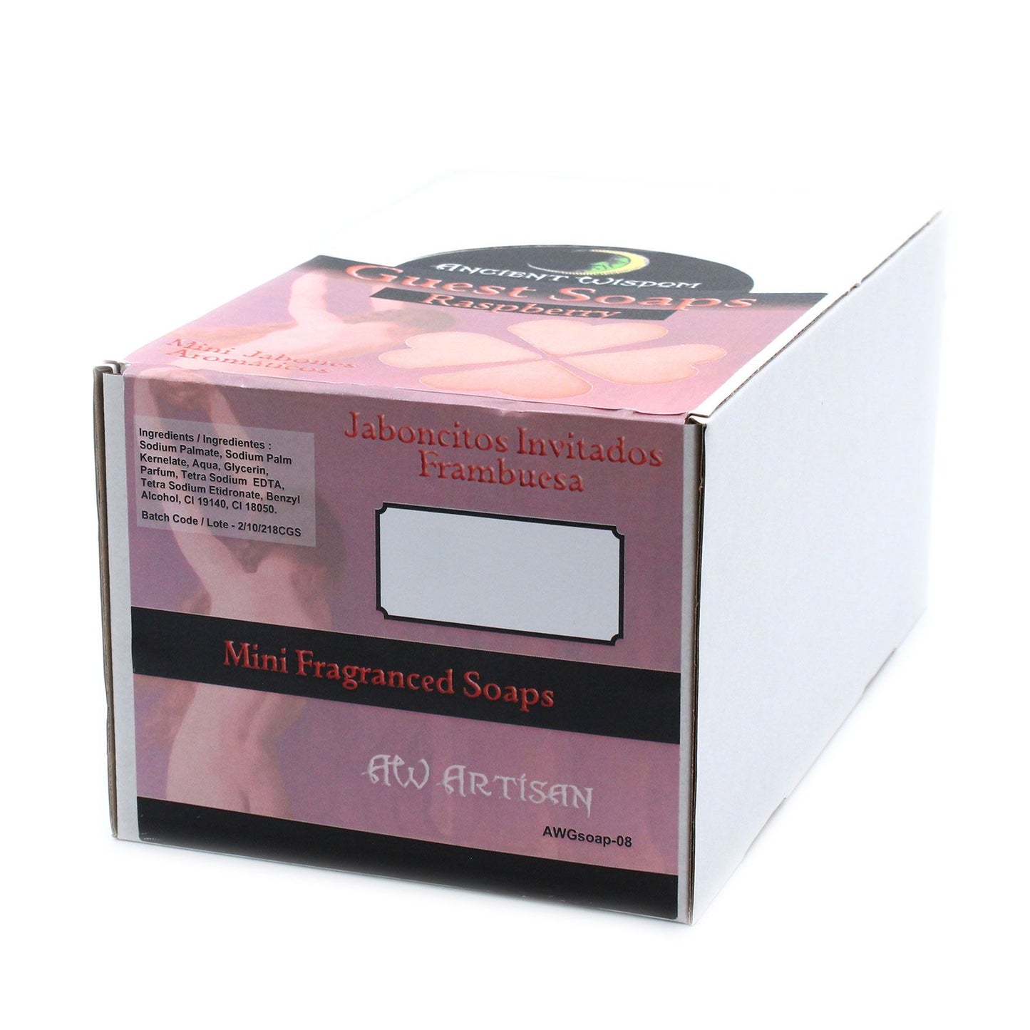 Jaboncito Invitados Frambuesa