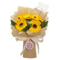 Large bouquet of sunflowers - Love is eternal - Gift card